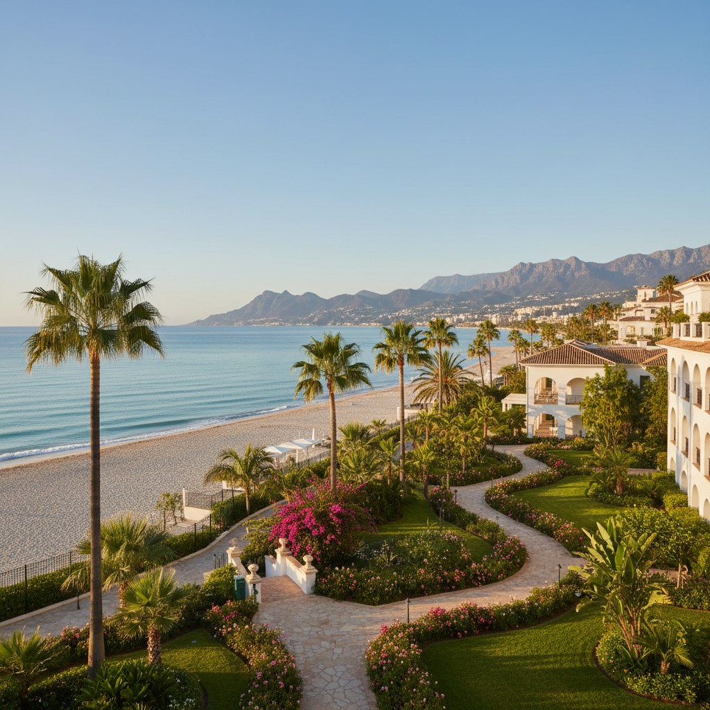 the golden mile: marbella's historic luxury corridor