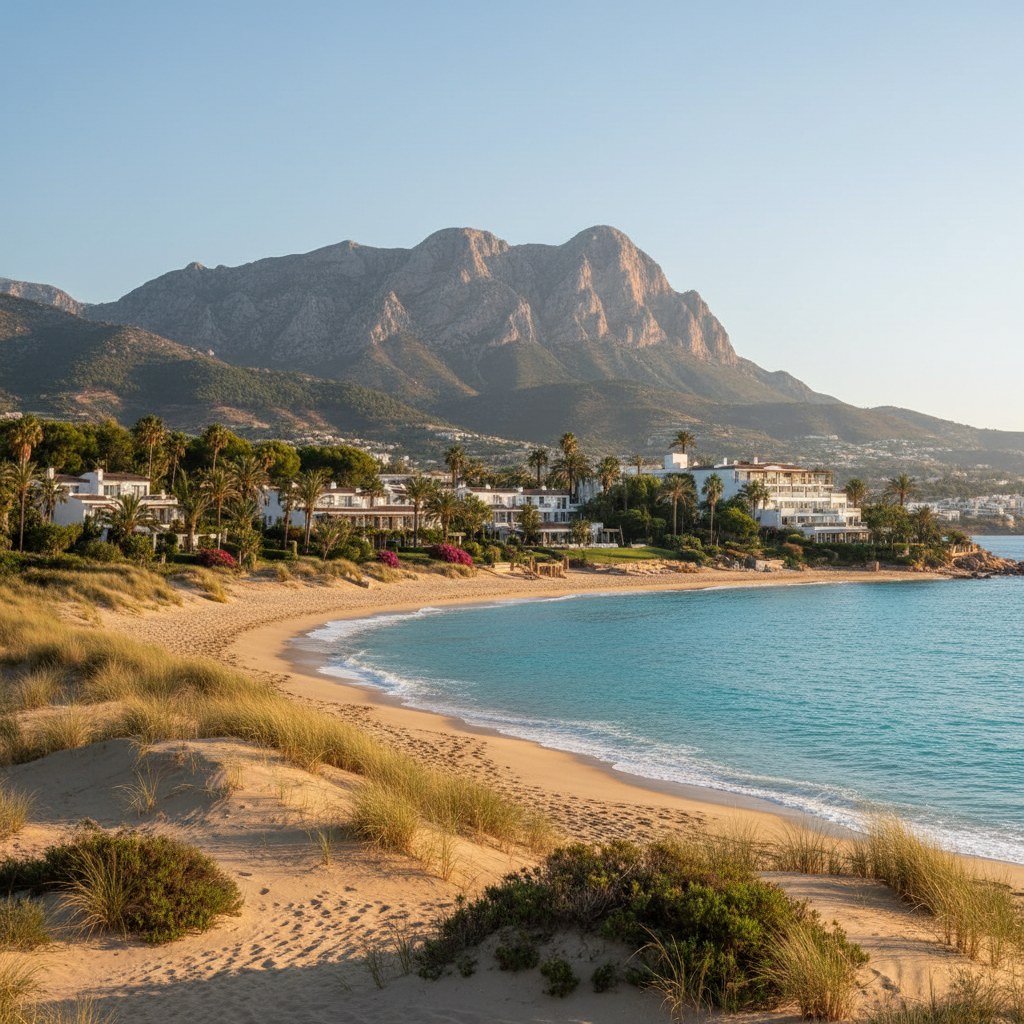 marbella town center and eastern beaches