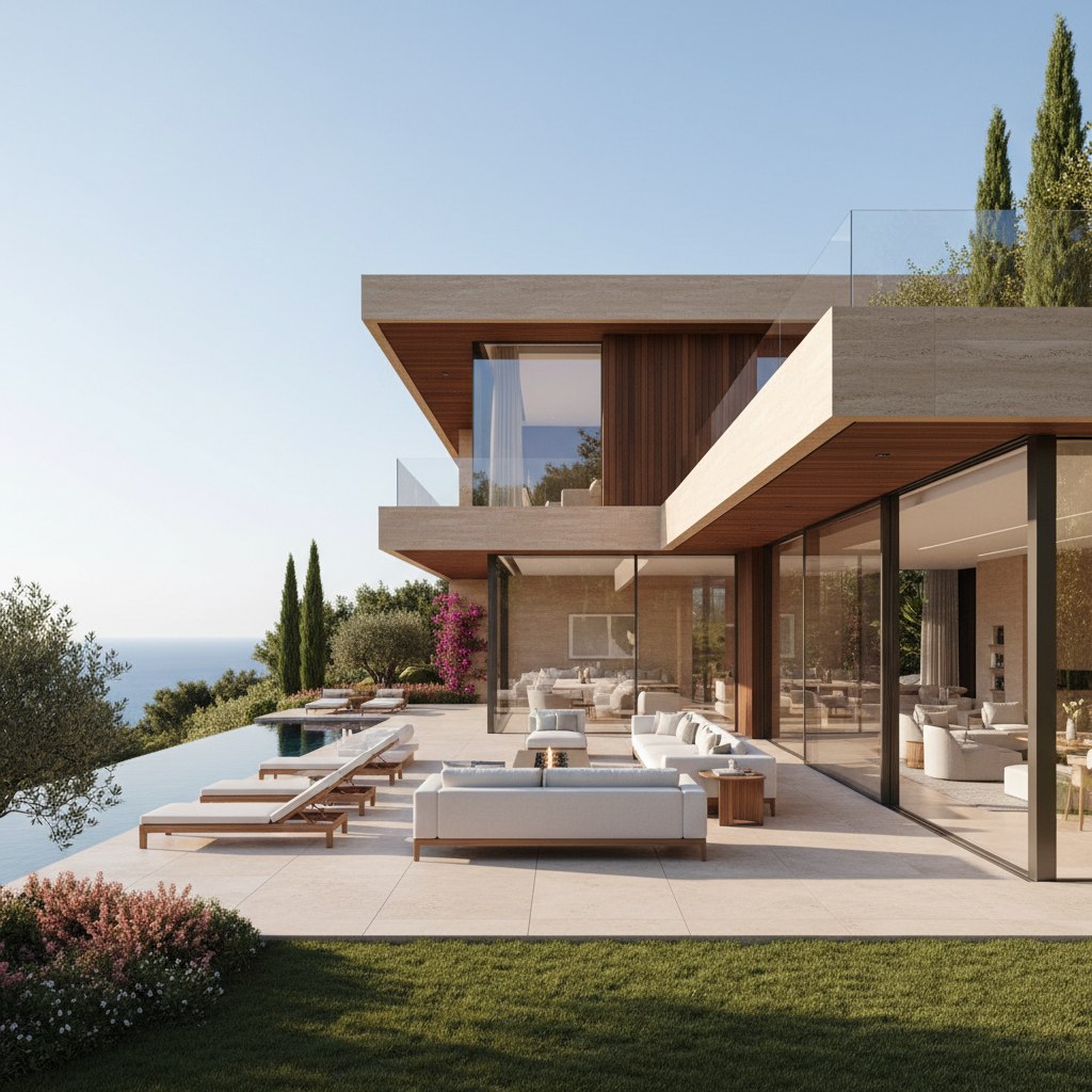 architectural design: contemporary mediterranean aesthetic