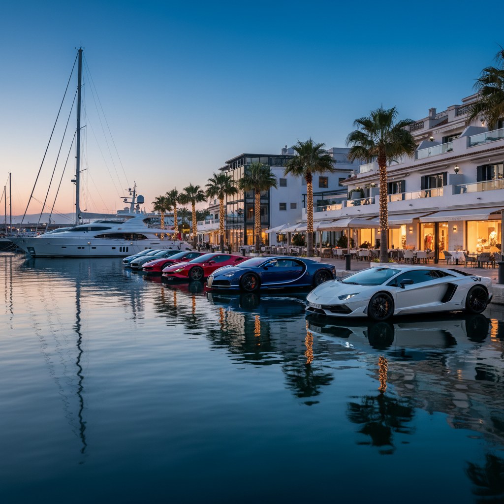 exclusive experiences: yachts, supercars, and vip access