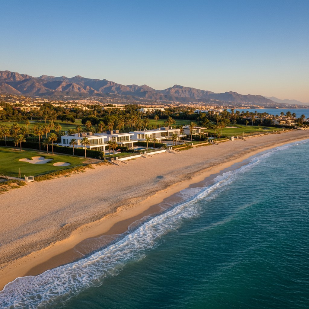 a strategic location in guadalmina baja