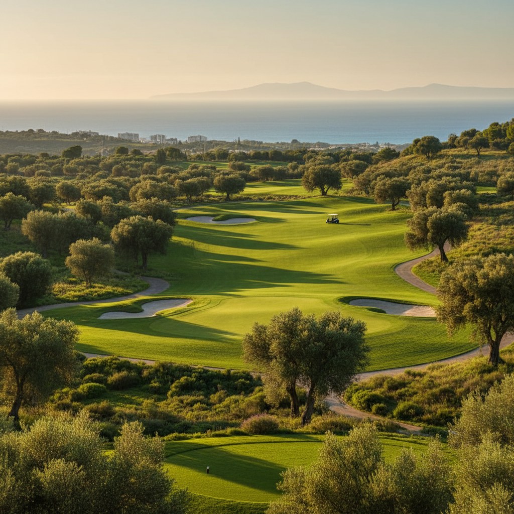 los olivos at mijas golf: generous fairways in the hills