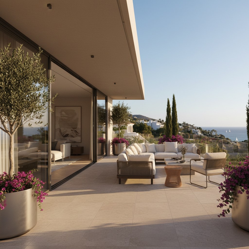 contemporary architecture meets mediterranean elegance