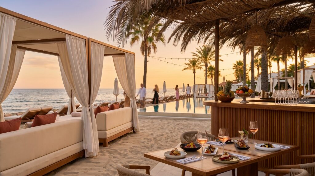 beach bars Marbella in Marbella