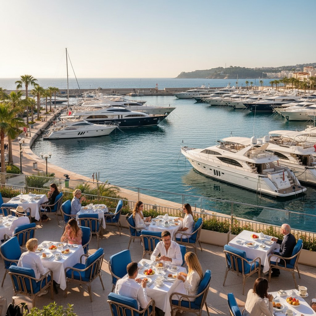 puerto banús: breakfast with a view