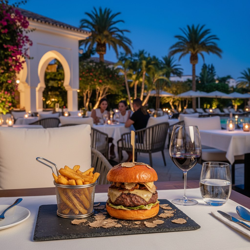 cheat at puente romano: gourmet innovation in a five-star setting