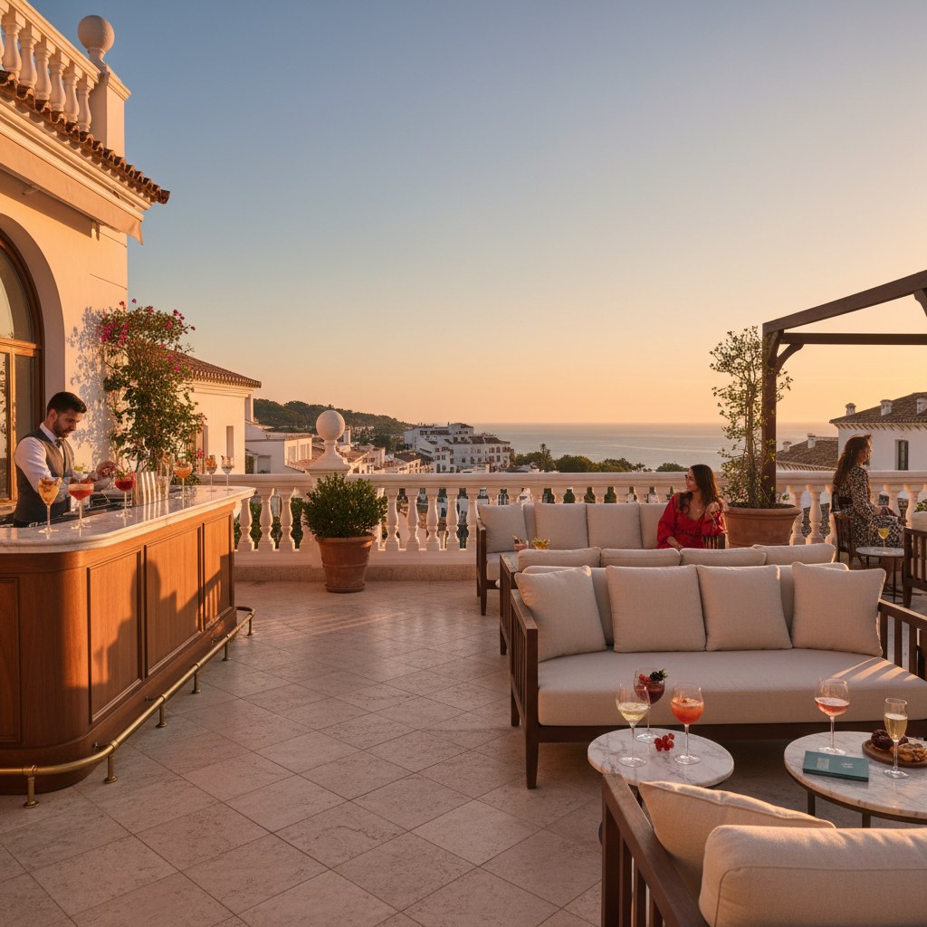 air by breathe: rooftop elegance above marbella's heart