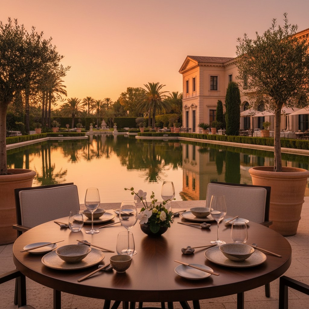 99 sushi bar: resort elegance at villa padierna