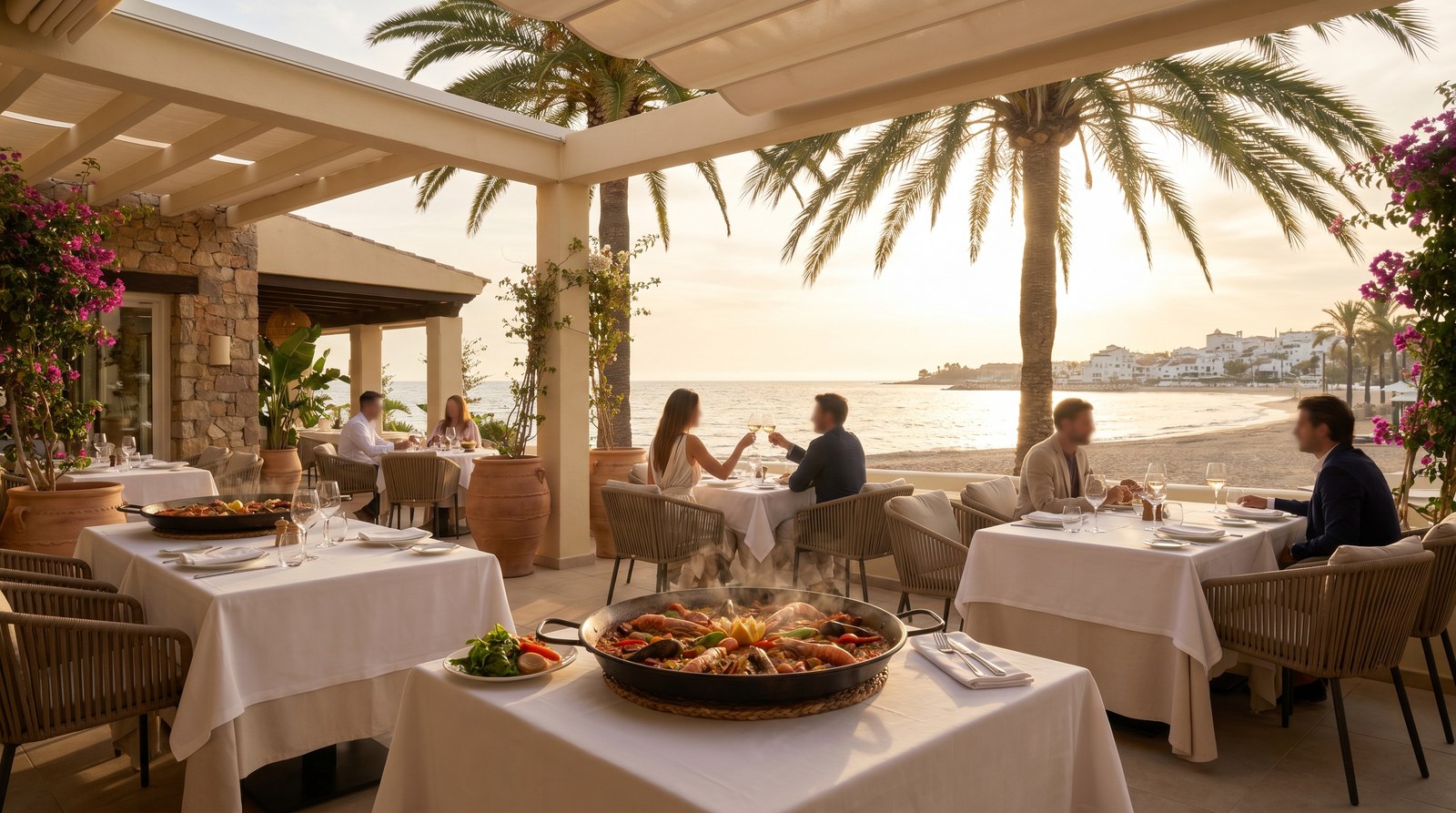 Where to Eat Paella in Marbella: 7 Beachfront Restaurants That Deliver