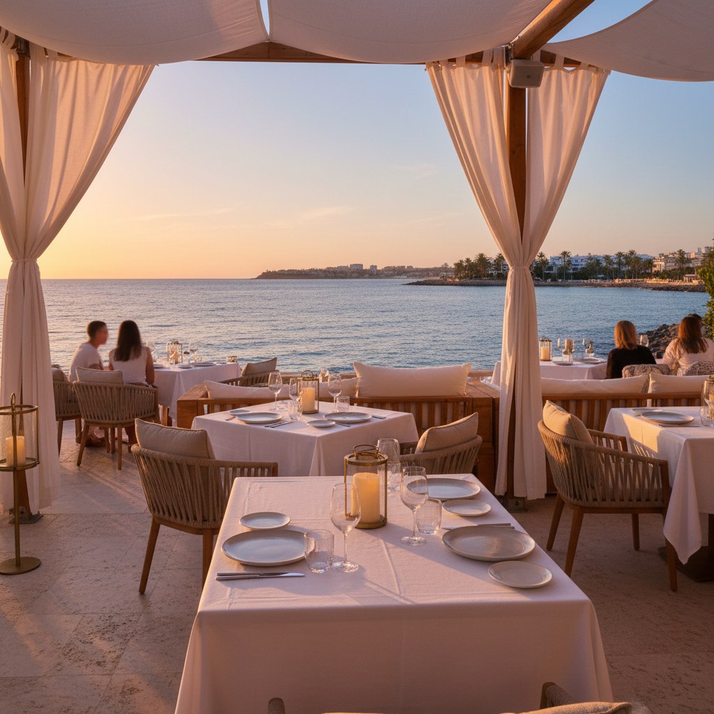beso beach estepona: coastal elegance meets culinary craft