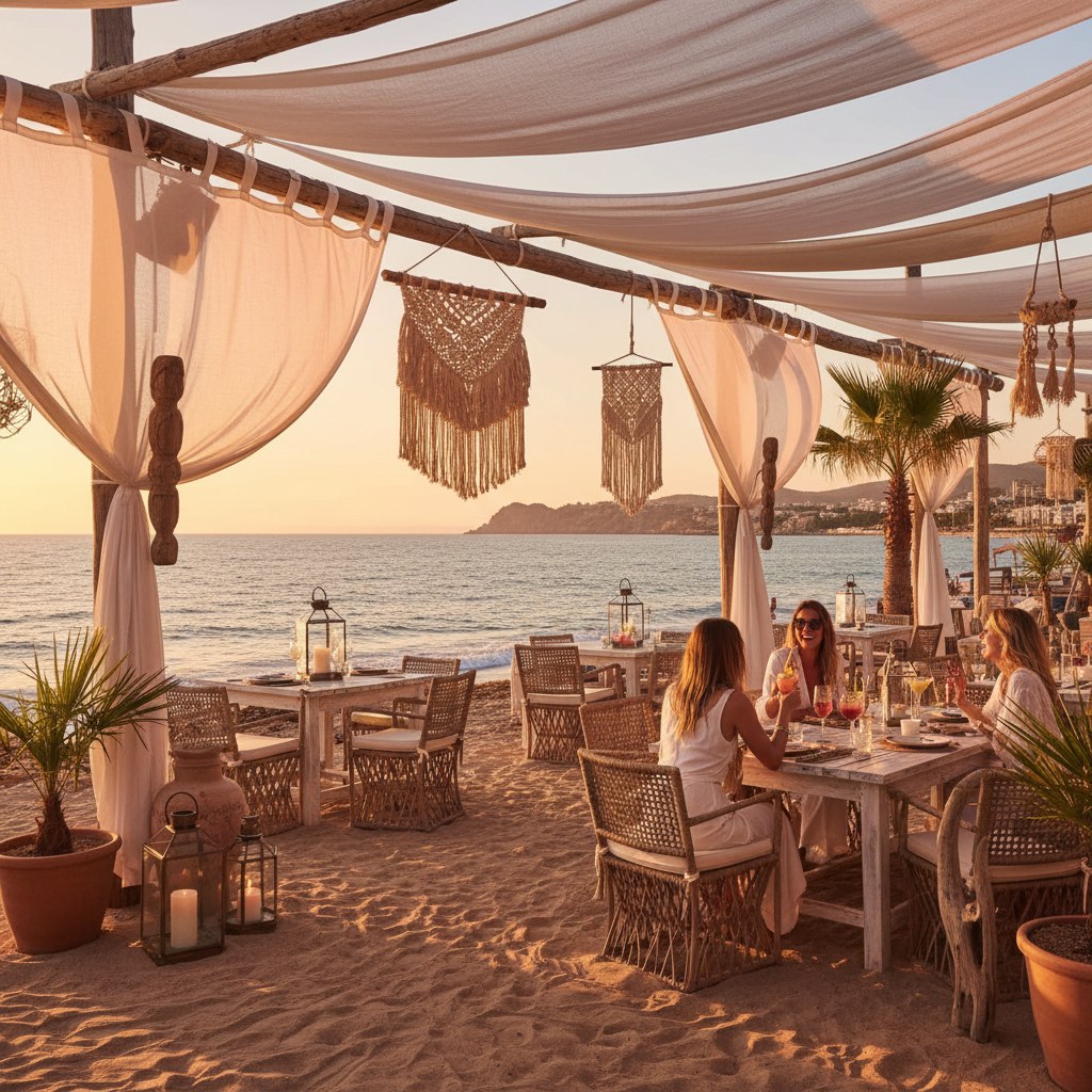 la plage casanis: elviria's bohemian beach club