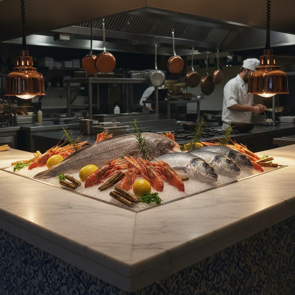 restaurante hermanos alba – seafood mastery on calle mármoles