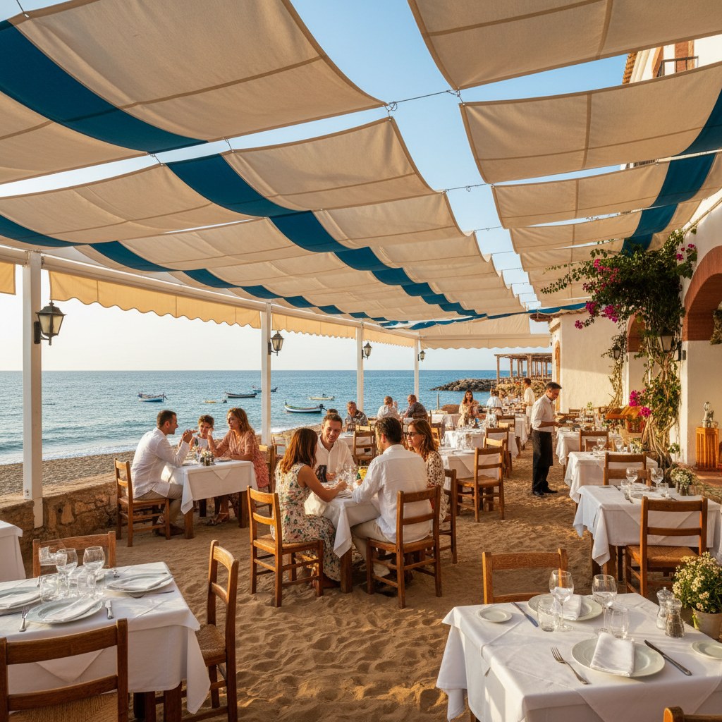 trocadero casa de botes – beachfront tradition in pedregalejo