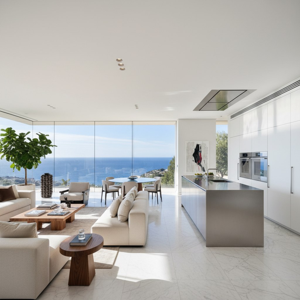 interior spaces and bespoke finishes