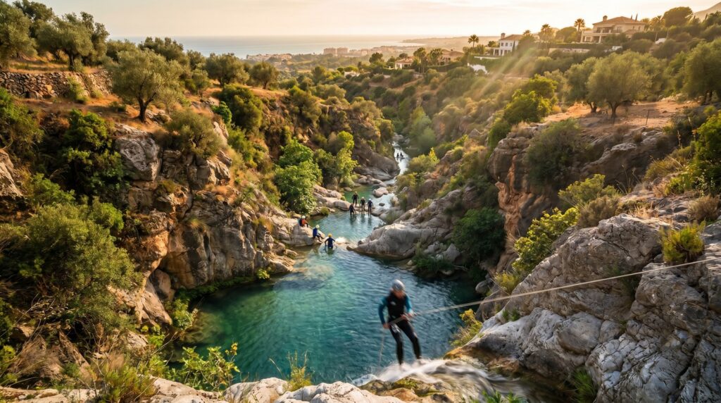 Canyoning Guadalmina River: Marbella's Hidden Adventure Beyond the Beach