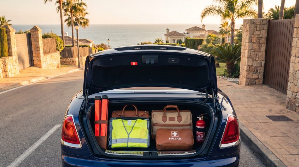 Essential Safety Equipment for Driving in Spain: Your Complete Legal Guide - editorial view