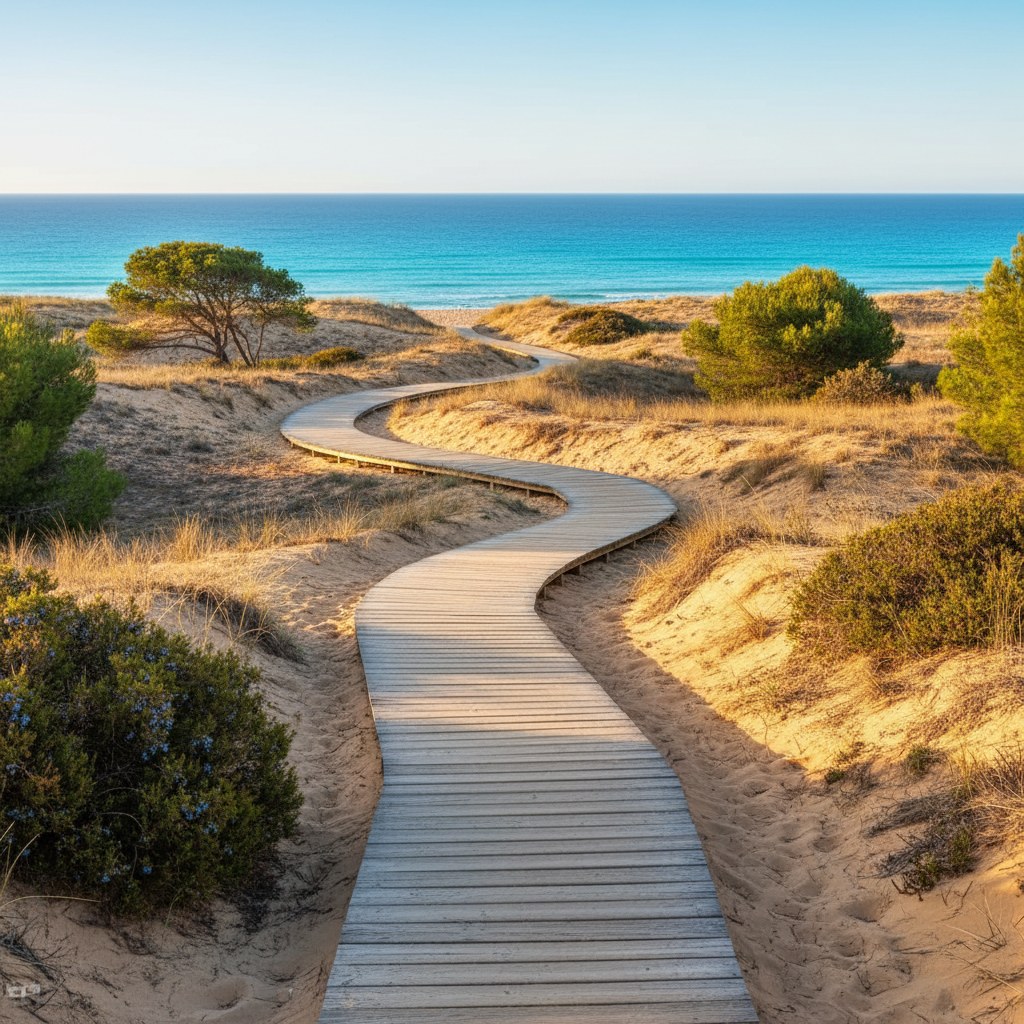 beaches and natural landscapes in elviria