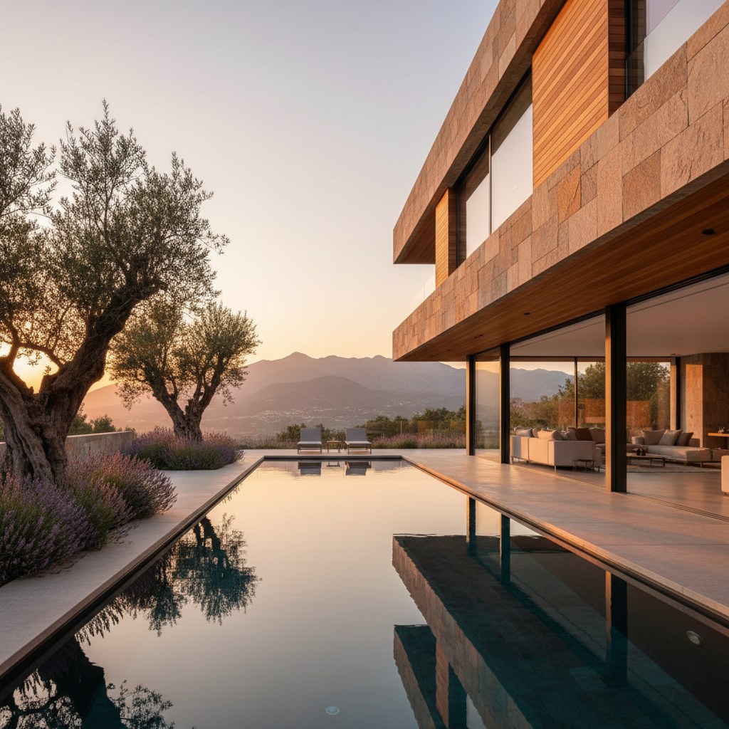 architectural philosophy: where contemporary design meets natural elements