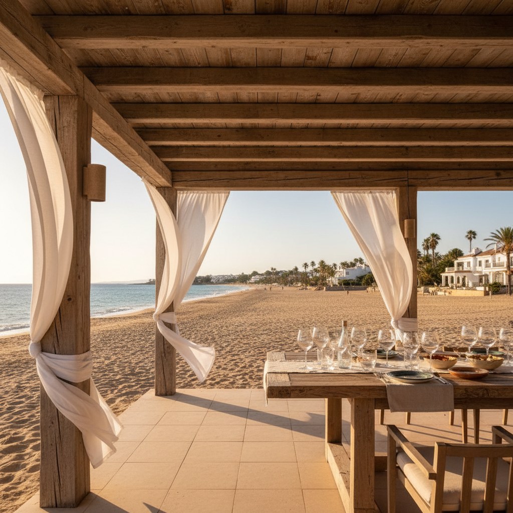 victor's beach: wind, waves, and an unbeatable wine list