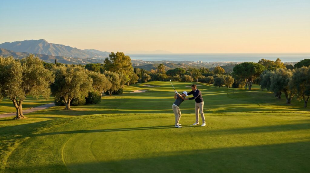 golf lessons Marbella, Marbella golf tuition