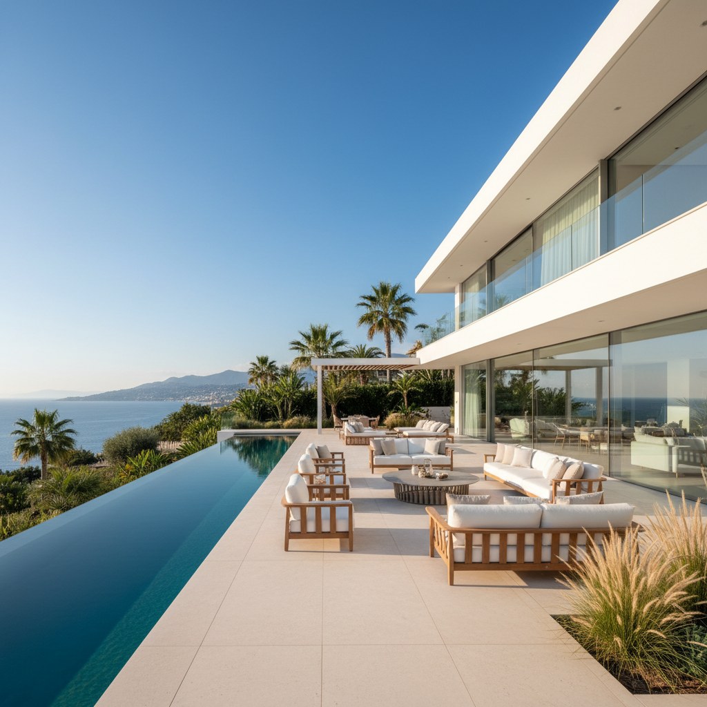 villa architecture and rental market