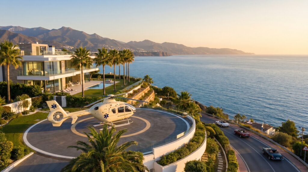 Helicópteros Sanitarios Marbella, private healthcare Marbella