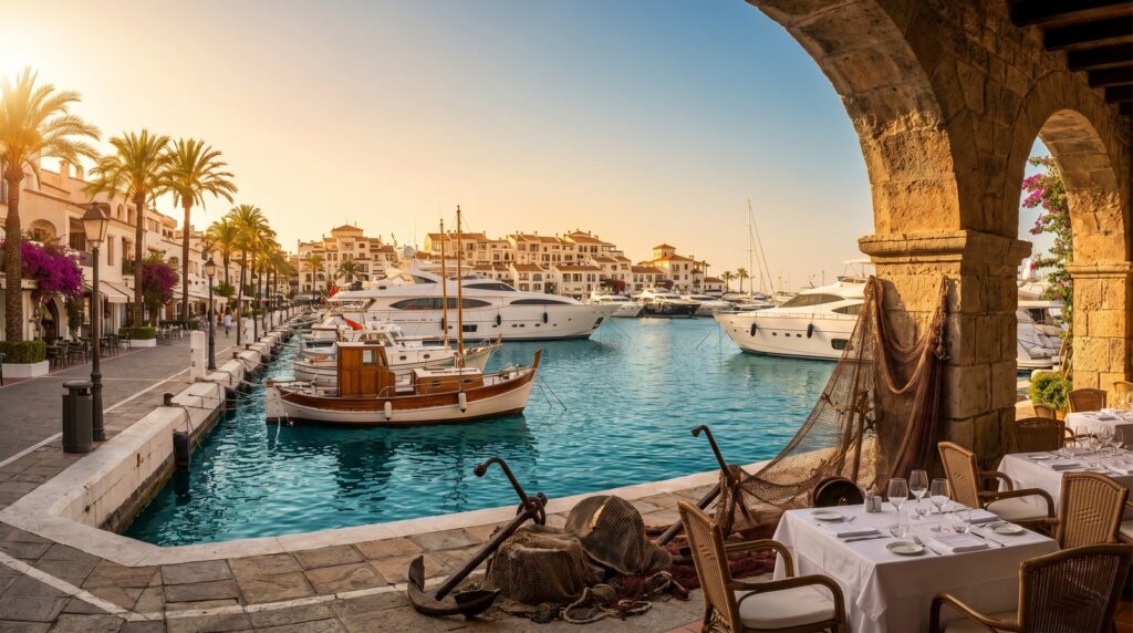 The History of Puerto Banús: From Fishing Village to Luxury Marina Icon - editorial view