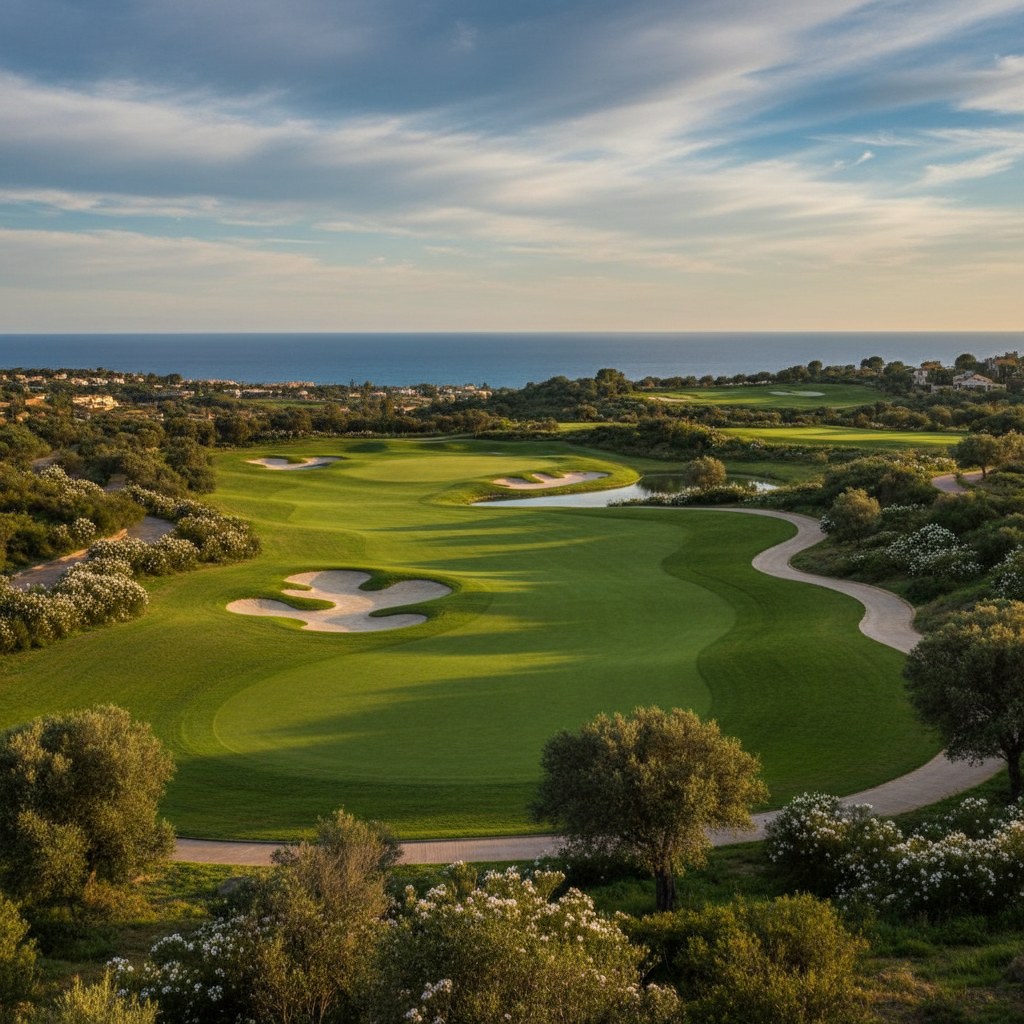 santa clara golf: championship play with mediterranean views