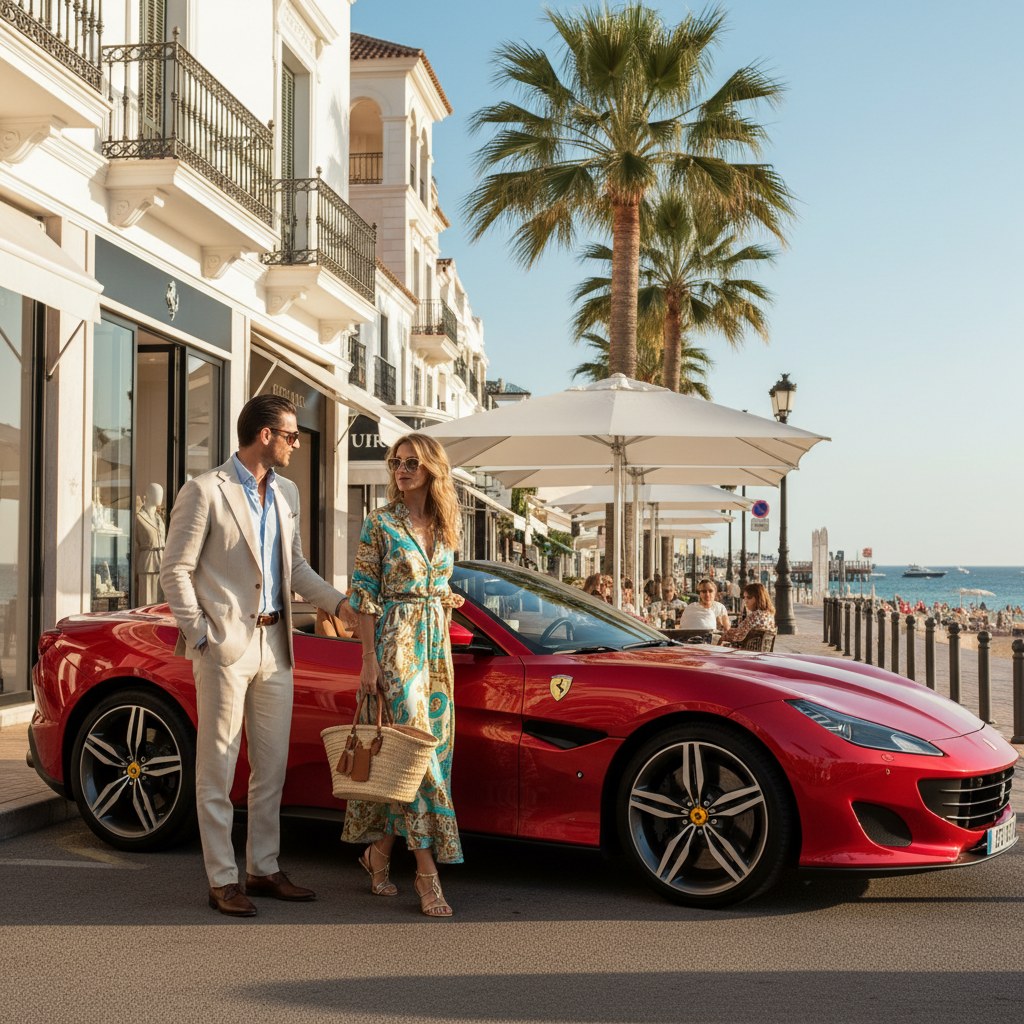 why rent a luxury car in marbella?