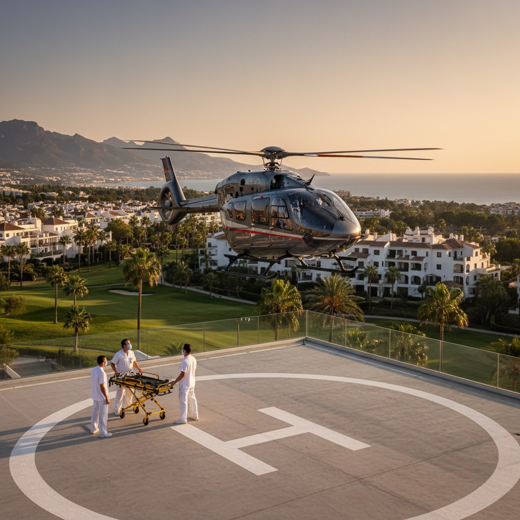 helicopteros sanitarios: rapid response emergency care