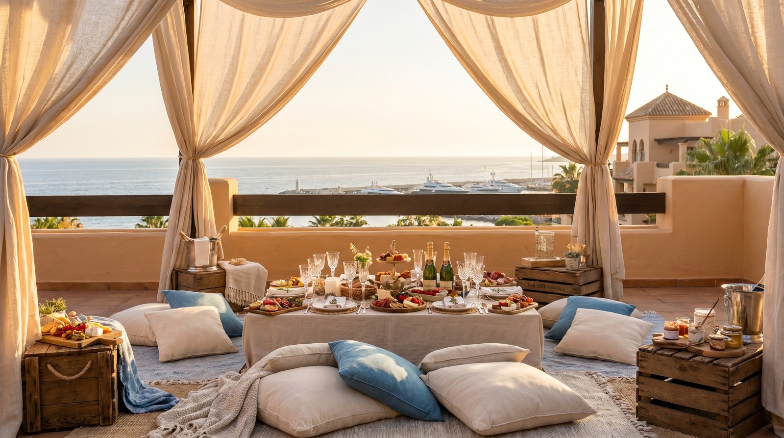 How to Organise a Luxury Picnic in Marbella: The Ultimate Guide - editorial view
