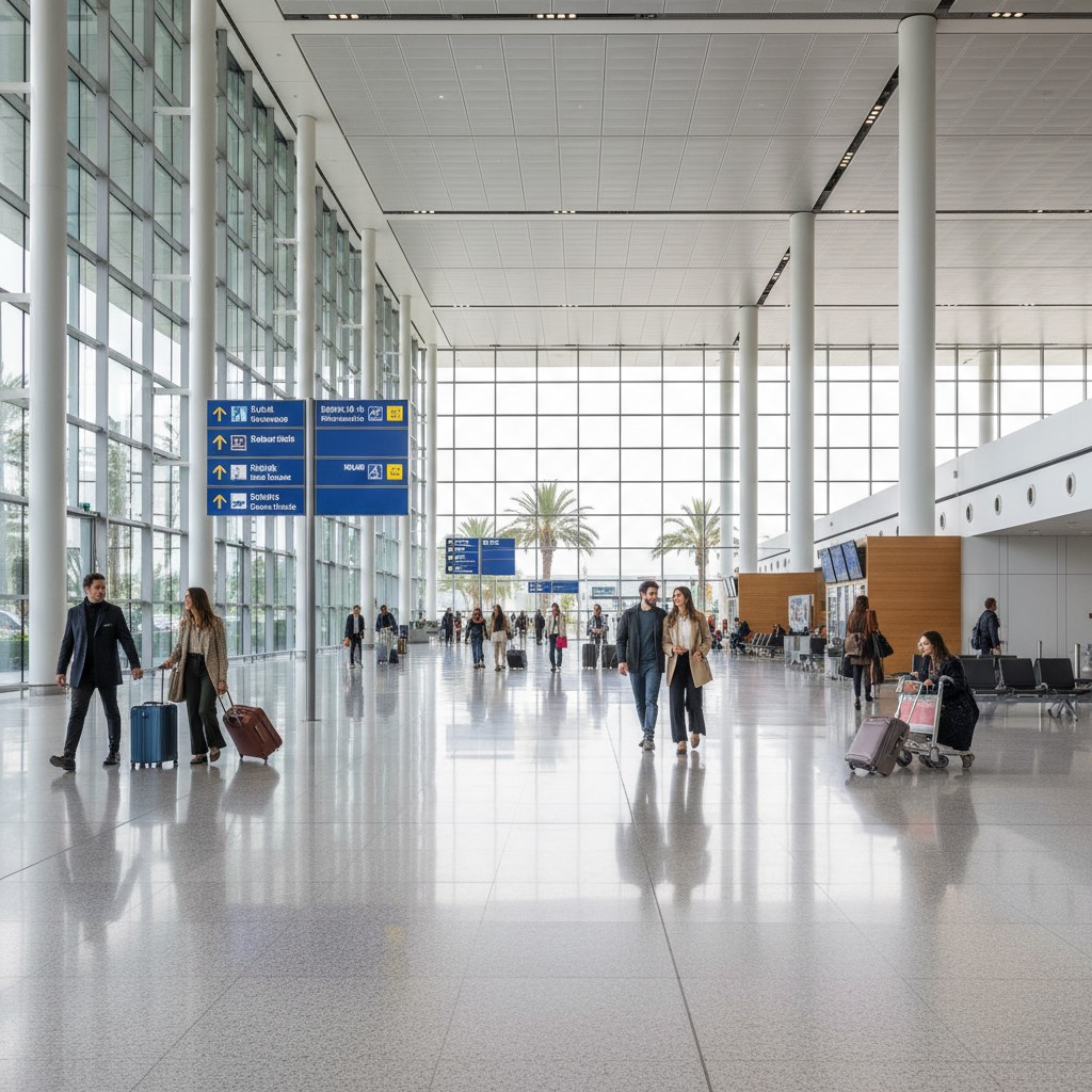 navigating málaga airport efficiently