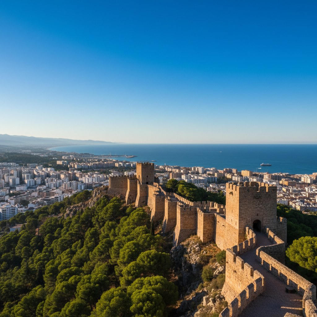 castillo de gibralfaro: the hilltop sentinel