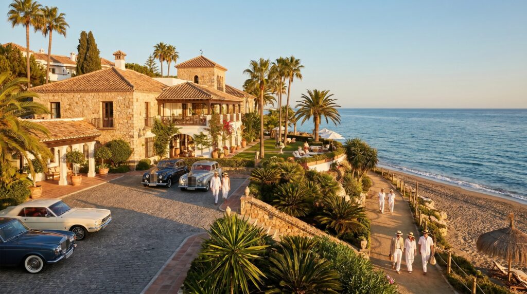 The Marbella Club Hotel: History of the Golden Mile's Most Iconic Resort - editorial view