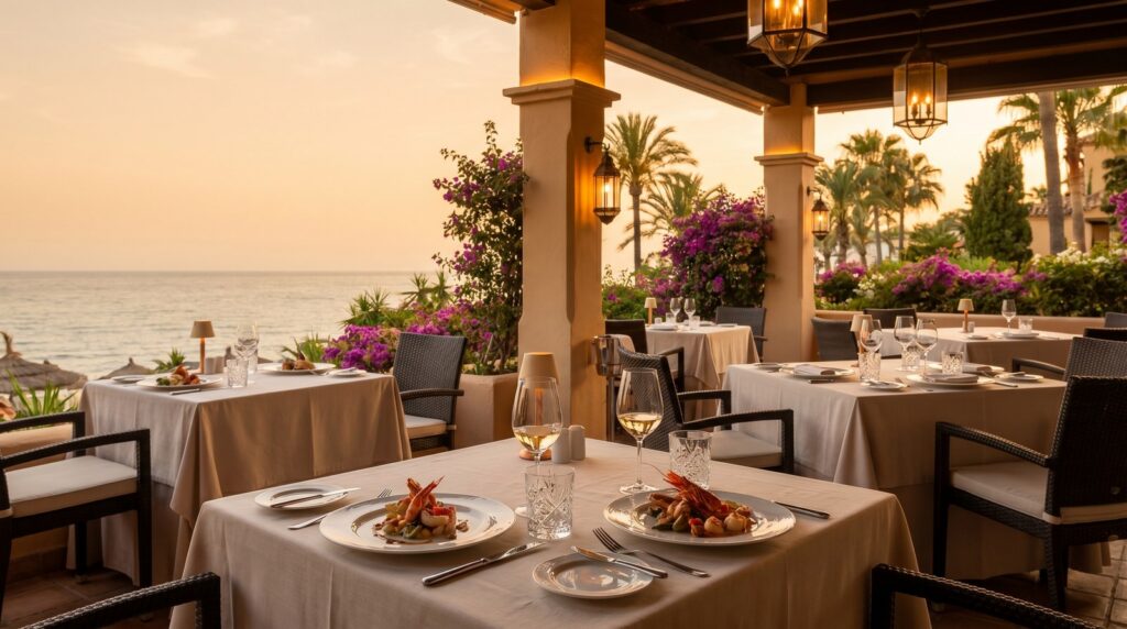 Marbella Club restaurants, El Patio Marbella