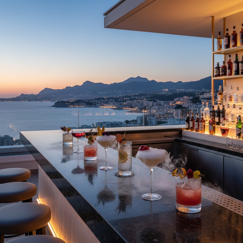 cocktail bars & rooftop lounges worth seeking out