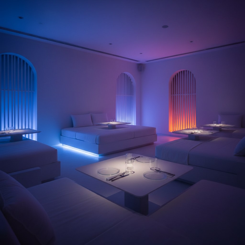 supper club: high-energy glamour