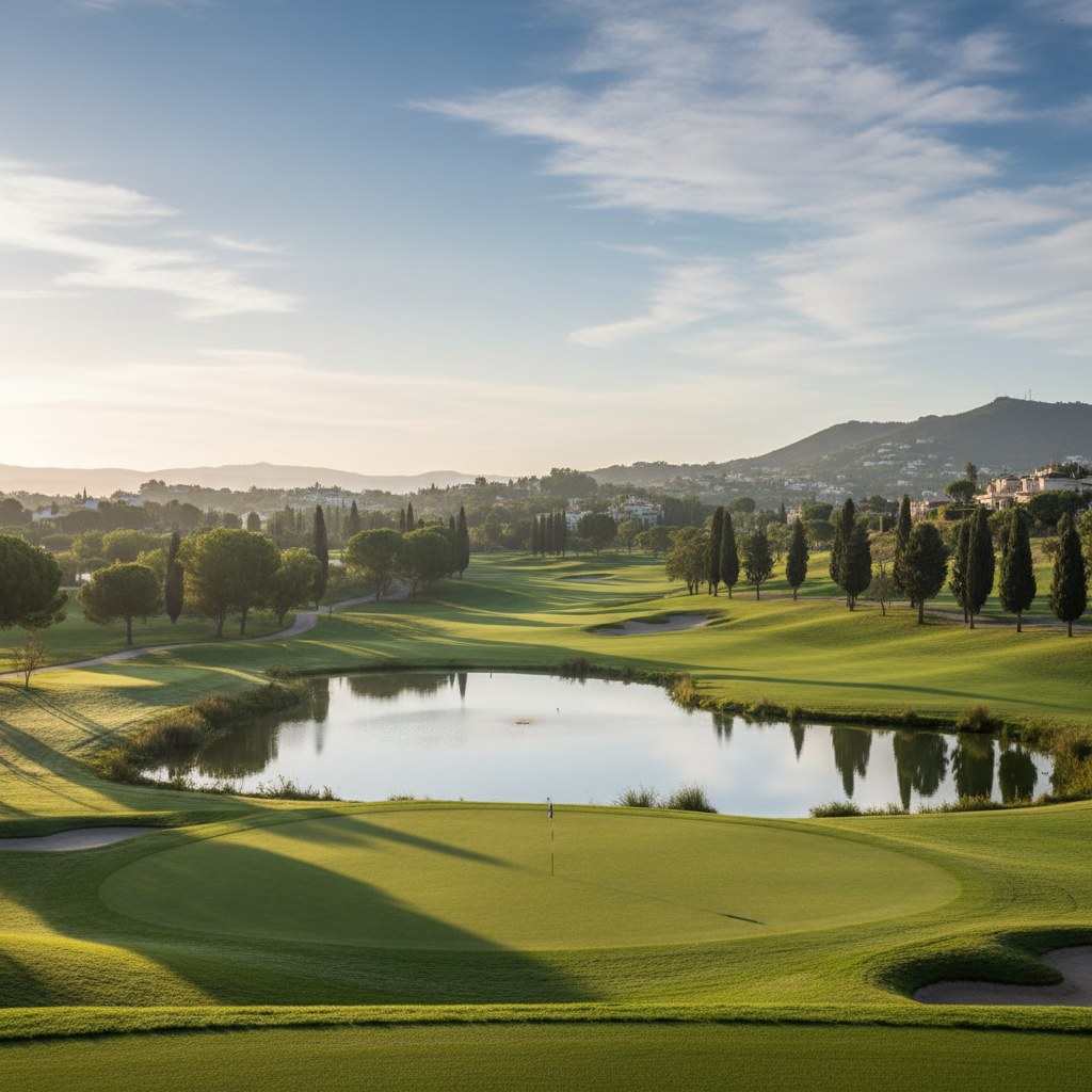 santa maría golf & country club: valley golf in elviria