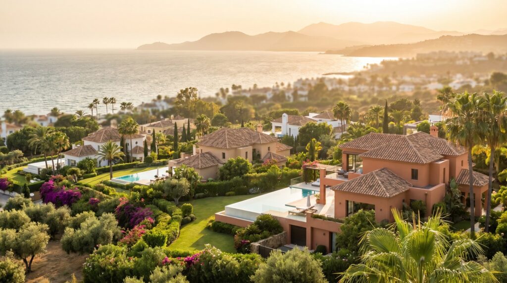 Marbella East villas, luxury villa rentals Marbella