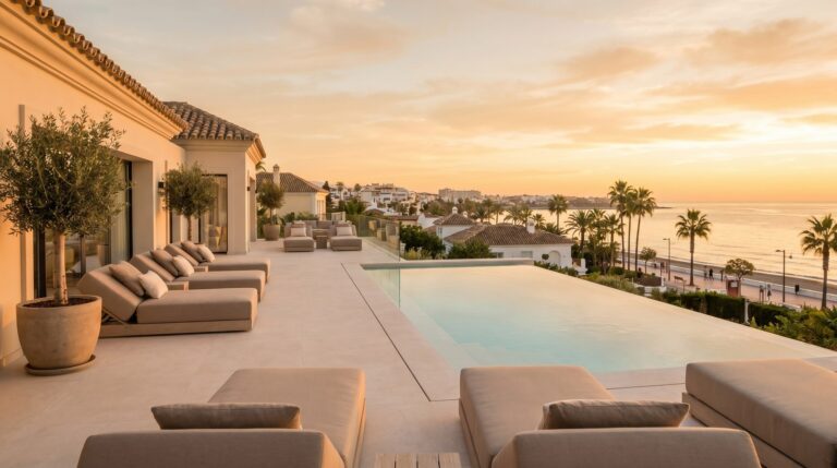 Marbella in winter in Marbella