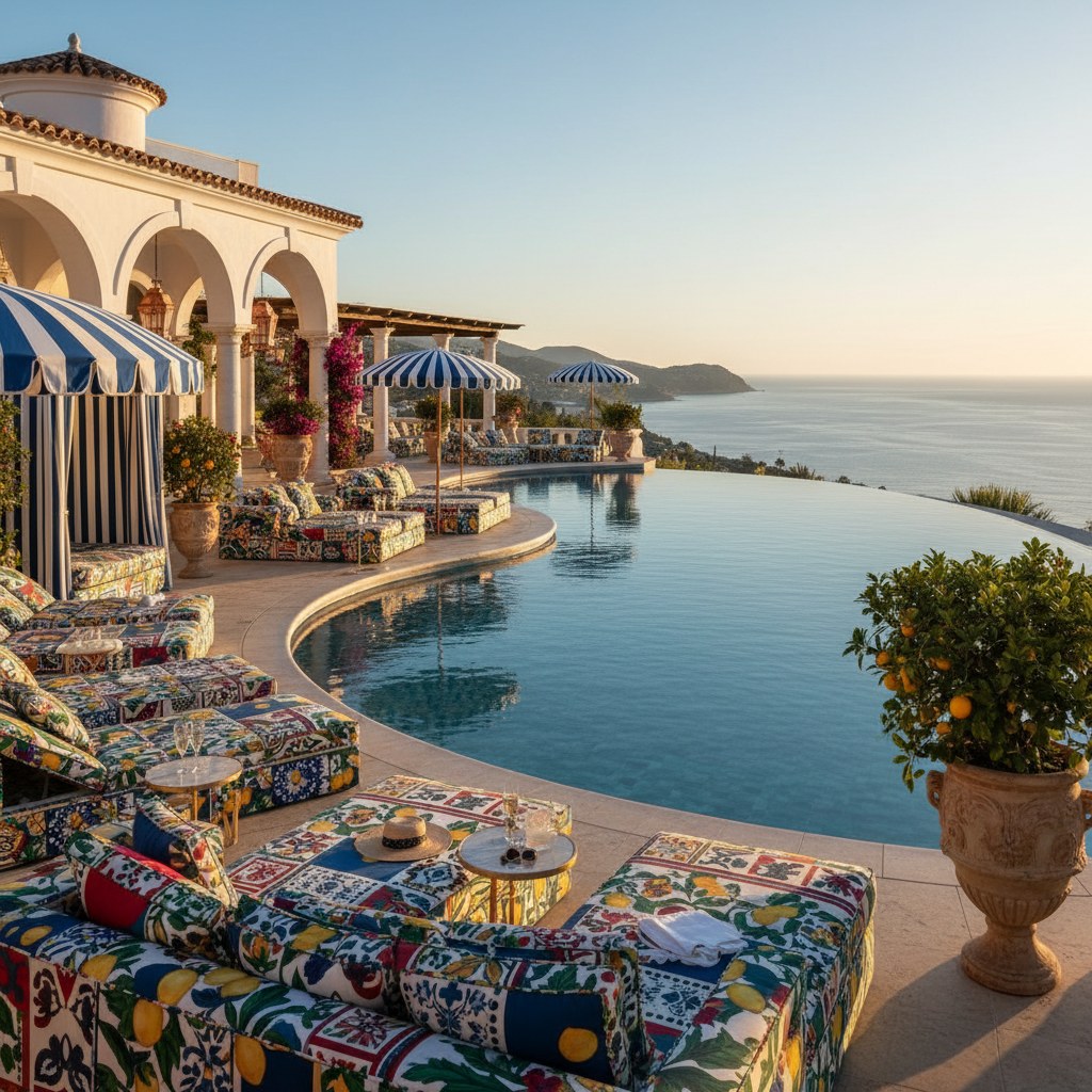 la cabane: dolce & gabbana meets mediterranean beach living