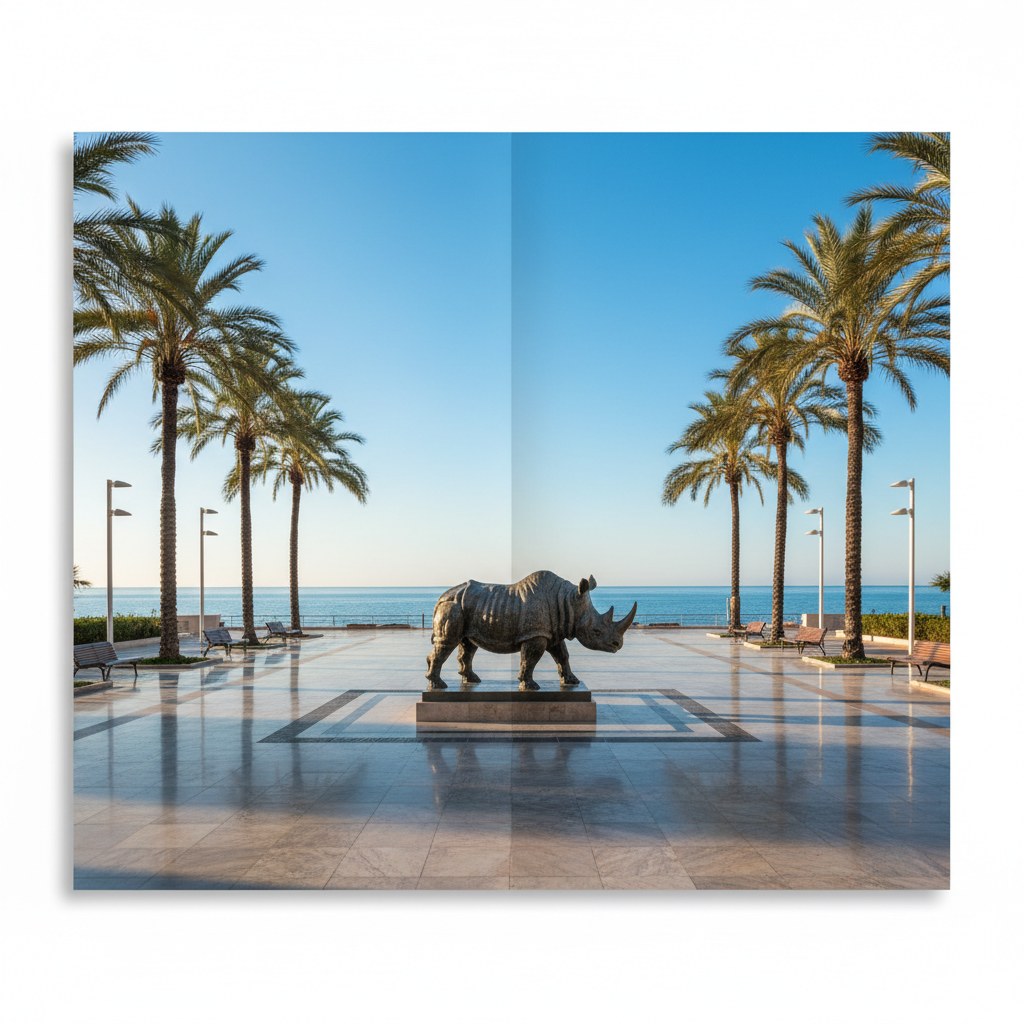 starting point: avenida del mar and parque de la alameda