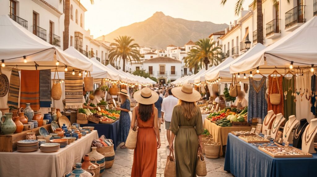 Marbella open-air markets in Marbella