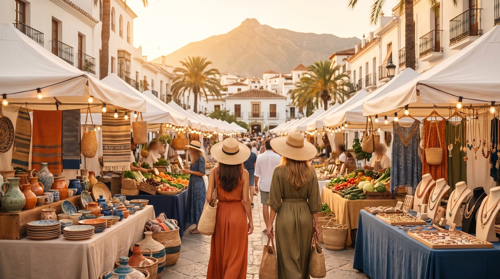 Marbella open-air markets in Marbella