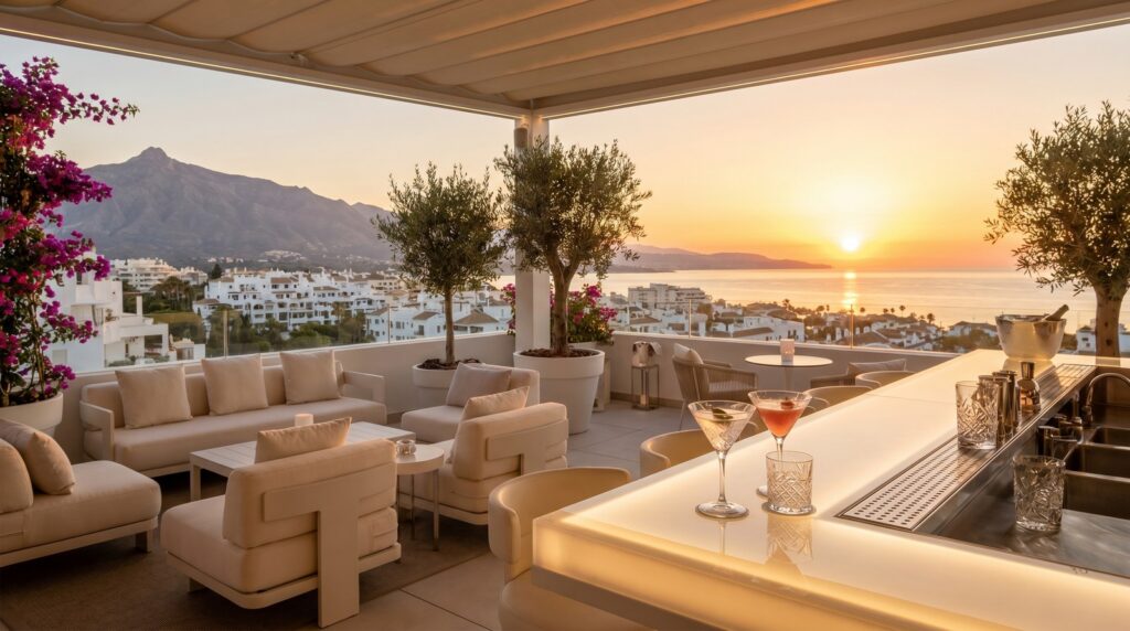 Marbella Rooftop Bars: Where to Sip Cocktails Above the Coast
