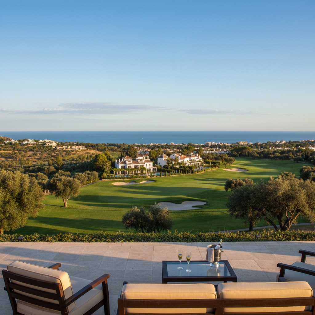 golf resort estates: luxury in andalusian countryside