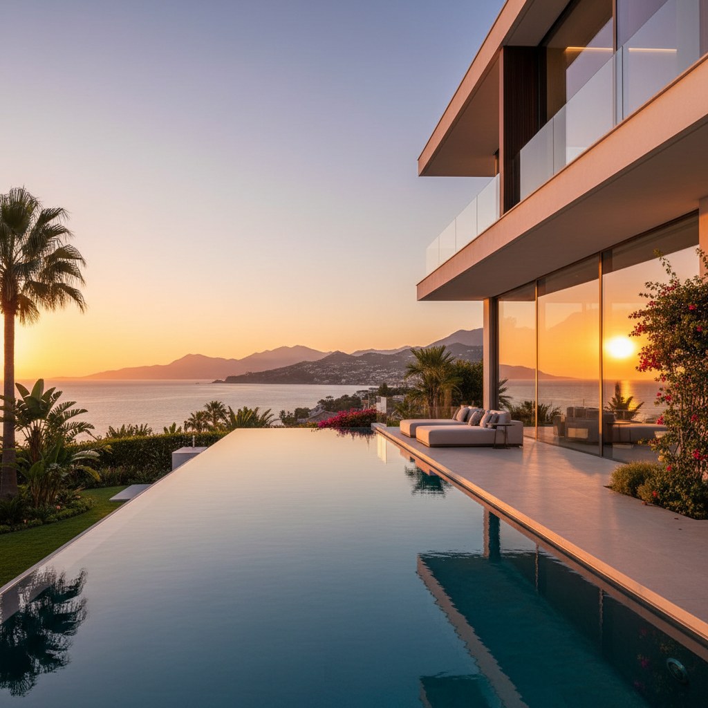 luxury villa communities and property styles in marbella west