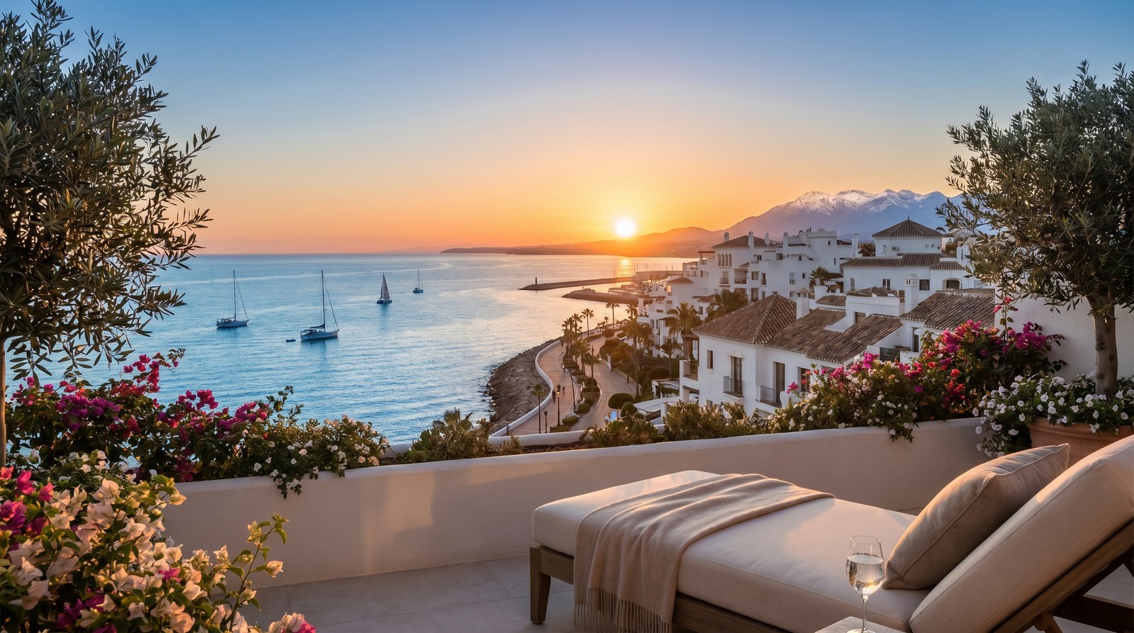 Marbella in winter, winter in Marbella