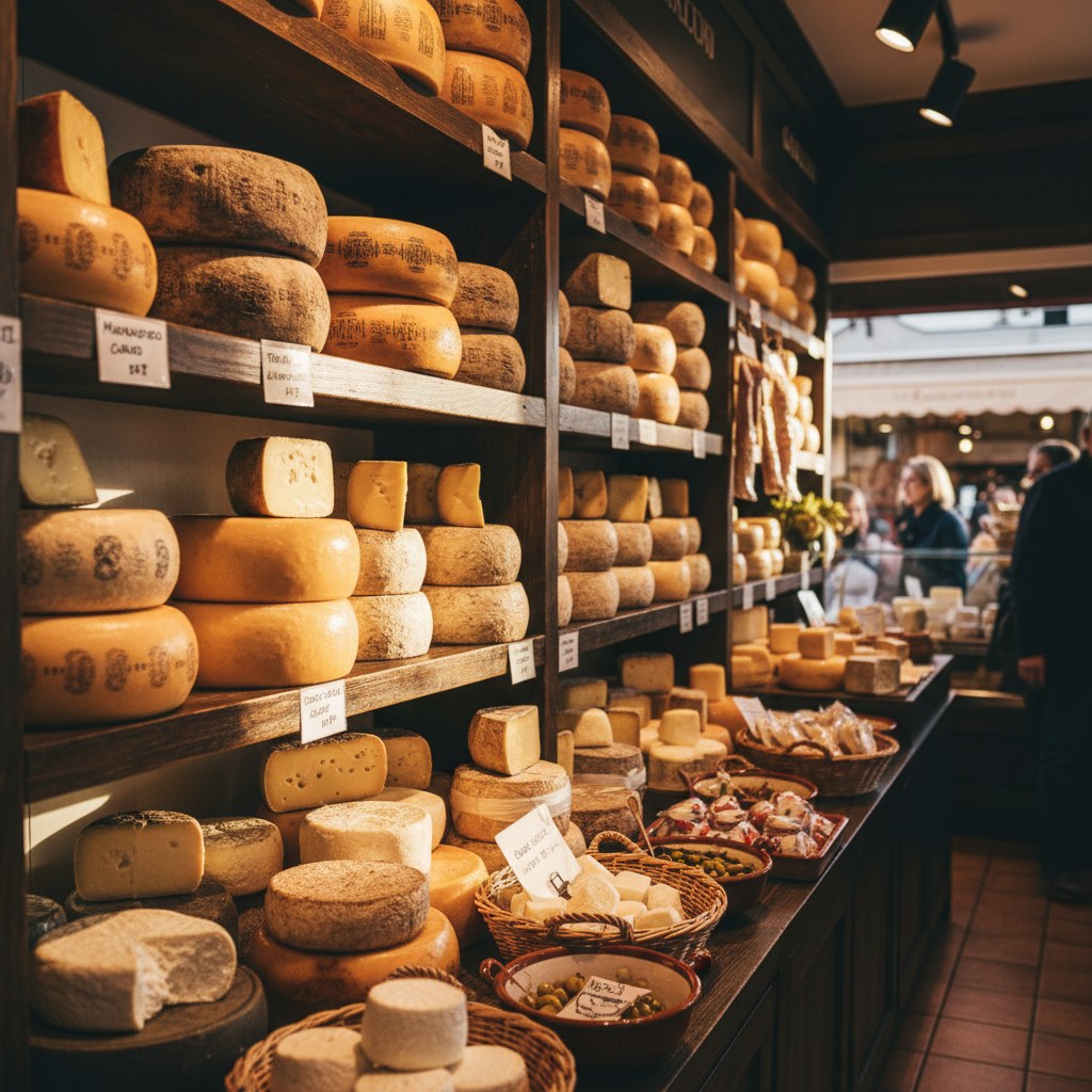 cheese and dairy: artisan spanish selections