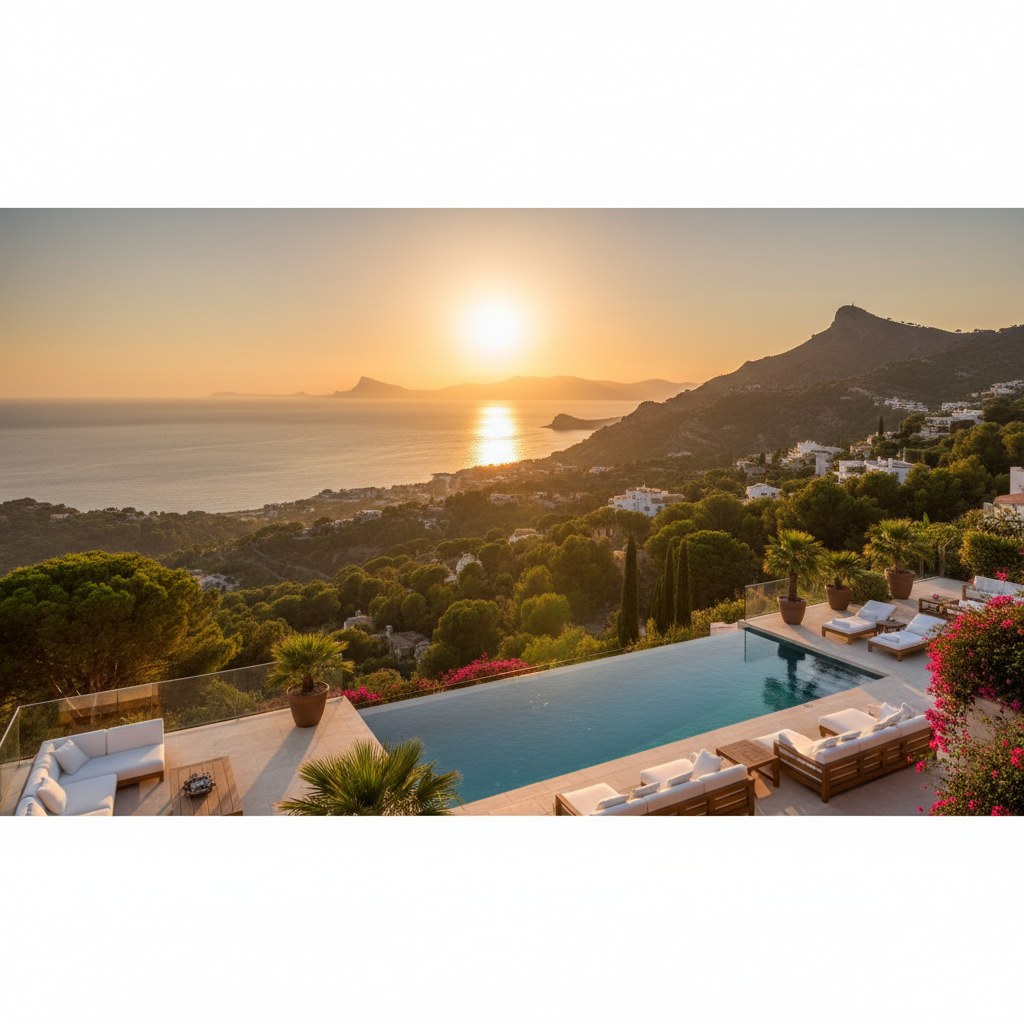 location and setting: where mountains meet the mediterranean